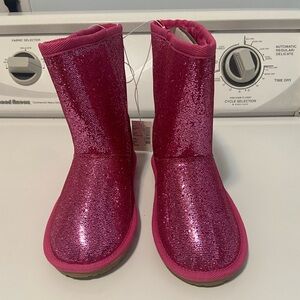 The Children's Place Glittery Pink Boots